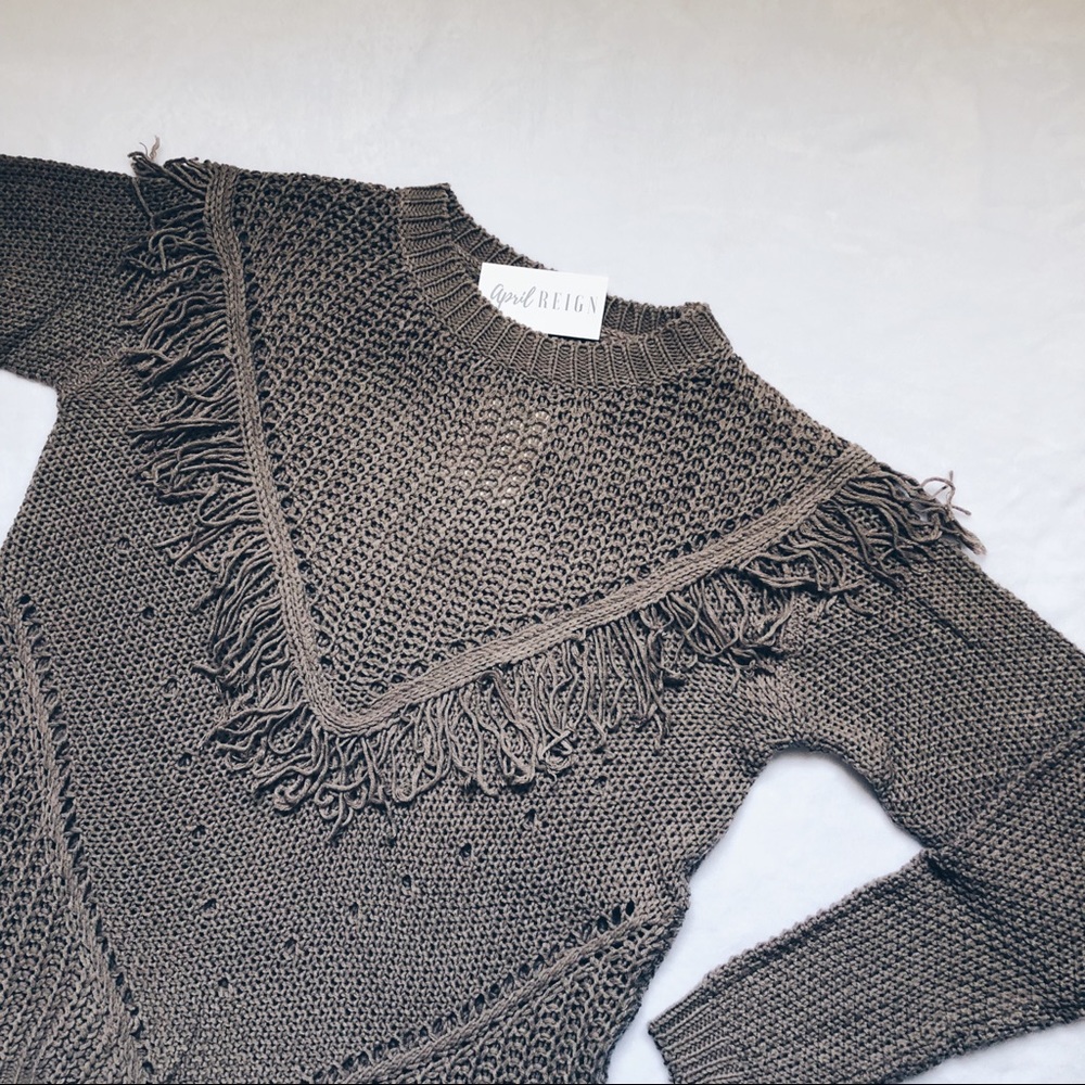 Stacie Fringe Knit - Picture 4 of 5